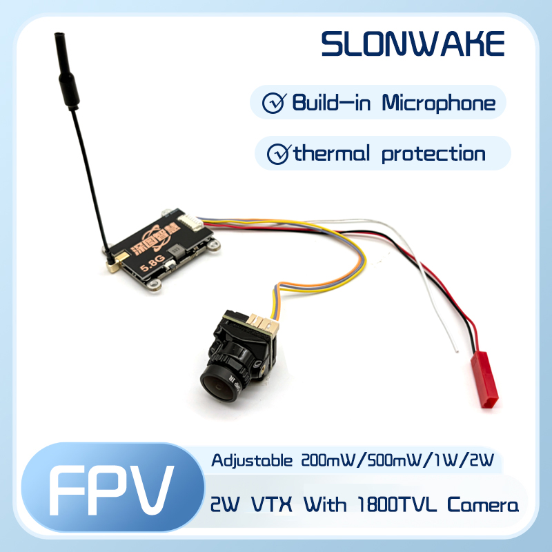 Fpv Drone Vtx - SLONWAKE 5.8G 56CH 2W zender VTX