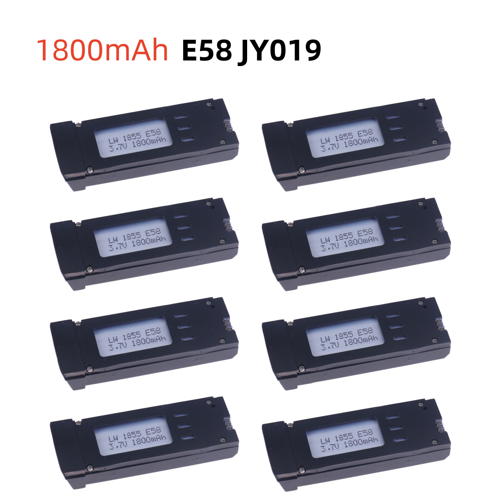 Eachine Drone E58 - 3.7V 1800mAh RC Drone Lithiumbatterij Afstandsbediening
