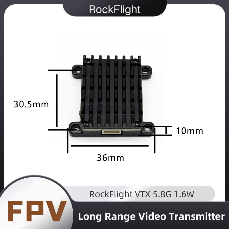 RockFlight TX663 VTX 5.8G 48CH - Fpv Drone Vtx recensie en prijs